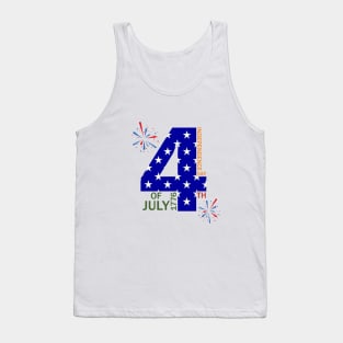 4th of july independence day Tank Top